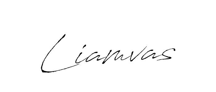 Create a beautiful signature design for name Liamvas. With this signature (Antro_Vectra) fonts, you can make a handwritten signature for free. Liamvas signature style 6 images and pictures png