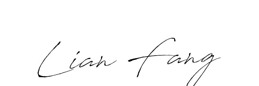 This is the best signature style for the Lian Fang name. Also you like these signature font (Antro_Vectra). Mix name signature. Lian Fang signature style 6 images and pictures png