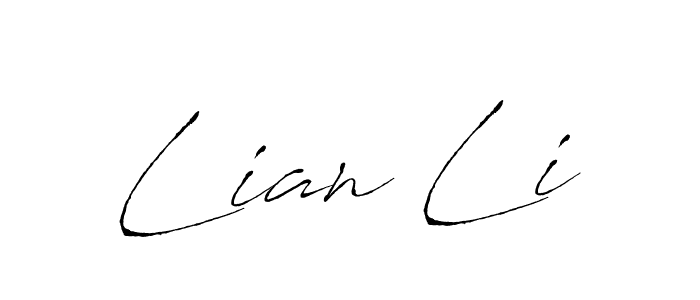 Also we have Lian Li name is the best signature style. Create professional handwritten signature collection using Antro_Vectra autograph style. Lian Li signature style 6 images and pictures png