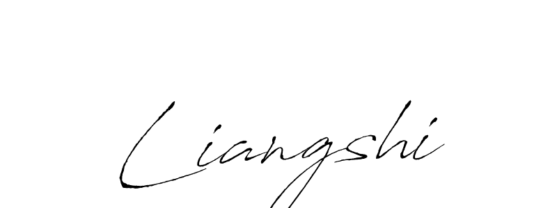Once you've used our free online signature maker to create your best signature Antro_Vectra style, it's time to enjoy all of the benefits that Liangshi name signing documents. Liangshi signature style 6 images and pictures png