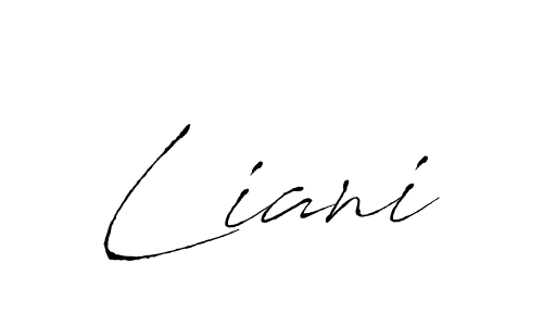 Also You can easily find your signature by using the search form. We will create Liani name handwritten signature images for you free of cost using Antro_Vectra sign style. Liani signature style 6 images and pictures png