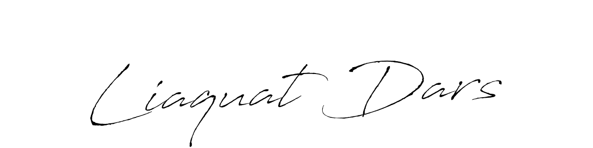 Create a beautiful signature design for name Liaquat Dars. With this signature (Antro_Vectra) fonts, you can make a handwritten signature for free. Liaquat Dars signature style 6 images and pictures png