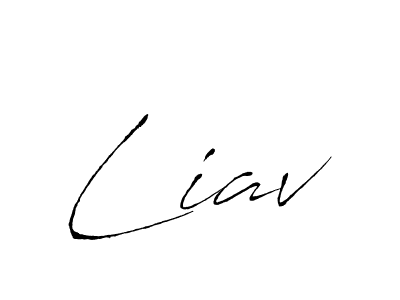 Antro_Vectra is a professional signature style that is perfect for those who want to add a touch of class to their signature. It is also a great choice for those who want to make their signature more unique. Get Liav name to fancy signature for free. Liav signature style 6 images and pictures png
