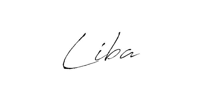 Design your own signature with our free online signature maker. With this signature software, you can create a handwritten (Antro_Vectra) signature for name Liba☆. Liba☆ signature style 6 images and pictures png