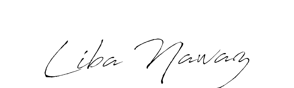 You can use this online signature creator to create a handwritten signature for the name Liba Nawaz. This is the best online autograph maker. Liba Nawaz signature style 6 images and pictures png