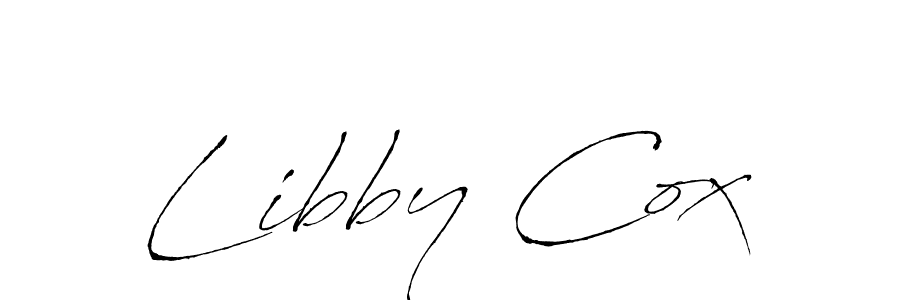 Create a beautiful signature design for name Libby Cox. With this signature (Antro_Vectra) fonts, you can make a handwritten signature for free. Libby Cox signature style 6 images and pictures png