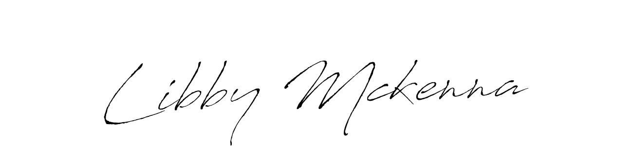 How to make Libby Mckenna signature? Antro_Vectra is a professional autograph style. Create handwritten signature for Libby Mckenna name. Libby Mckenna signature style 6 images and pictures png