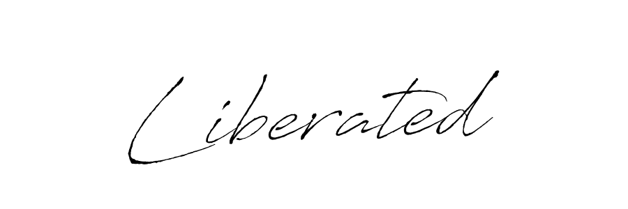 Also You can easily find your signature by using the search form. We will create Liberated name handwritten signature images for you free of cost using Antro_Vectra sign style. Liberated signature style 6 images and pictures png