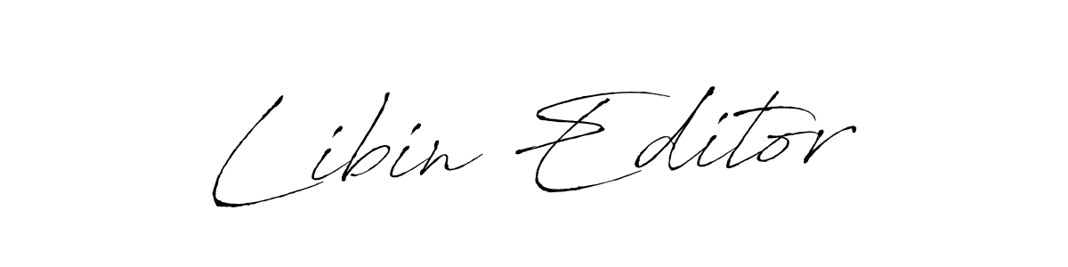 See photos of Libin Editor official signature by Spectra . Check more albums & portfolios. Read reviews & check more about Antro_Vectra font. Libin Editor signature style 6 images and pictures png