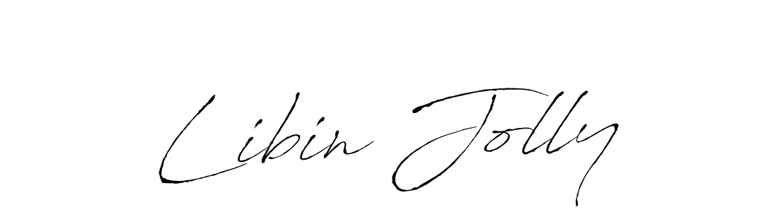 The best way (Antro_Vectra) to make a short signature is to pick only two or three words in your name. The name Libin Jolly include a total of six letters. For converting this name. Libin Jolly signature style 6 images and pictures png