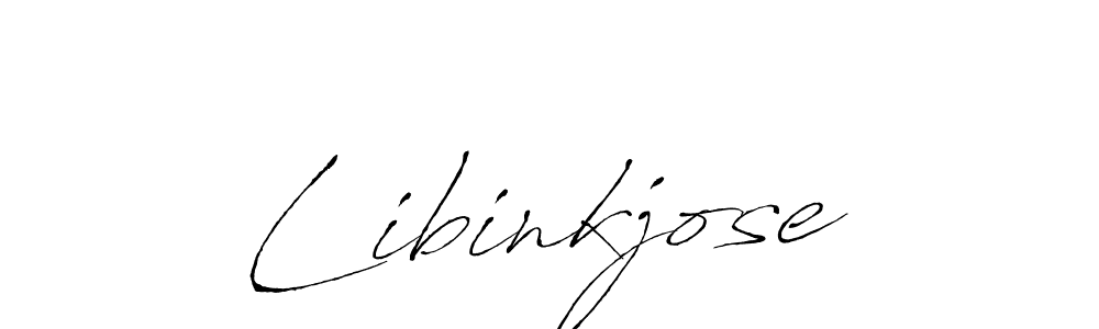How to make Libinkjose signature? Antro_Vectra is a professional autograph style. Create handwritten signature for Libinkjose name. Libinkjose signature style 6 images and pictures png