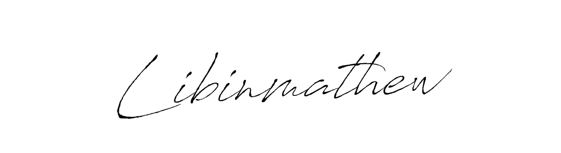 How to make Libinmathew name signature. Use Antro_Vectra style for creating short signs online. This is the latest handwritten sign. Libinmathew signature style 6 images and pictures png