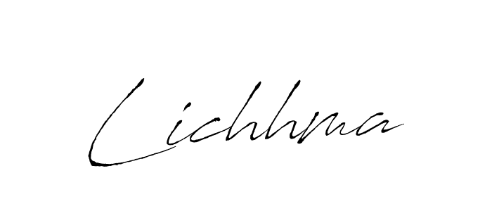 How to Draw Lichhma signature style? Antro_Vectra is a latest design signature styles for name Lichhma. Lichhma signature style 6 images and pictures png