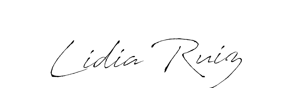 Create a beautiful signature design for name Lidia Ruiz. With this signature (Antro_Vectra) fonts, you can make a handwritten signature for free. Lidia Ruiz signature style 6 images and pictures png