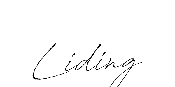 Similarly Antro_Vectra is the best handwritten signature design. Signature creator online .You can use it as an online autograph creator for name Liding. Liding signature style 6 images and pictures png