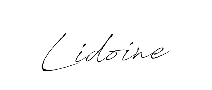 You should practise on your own different ways (Antro_Vectra) to write your name (Lidoine) in signature. don't let someone else do it for you. Lidoine signature style 6 images and pictures png