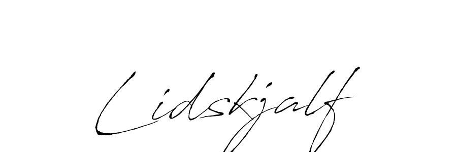 How to Draw Lidskjalf signature style? Antro_Vectra is a latest design signature styles for name Lidskjalf. Lidskjalf signature style 6 images and pictures png