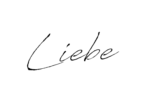 if you are searching for the best signature style for your name Liebe. so please give up your signature search. here we have designed multiple signature styles  using Antro_Vectra. Liebe signature style 6 images and pictures png