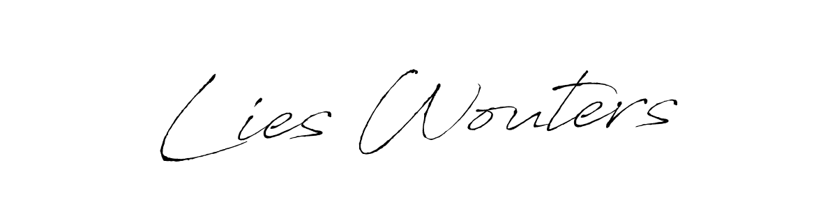 Lies Wouters stylish signature style. Best Handwritten Sign (Antro_Vectra) for my name. Handwritten Signature Collection Ideas for my name Lies Wouters. Lies Wouters signature style 6 images and pictures png