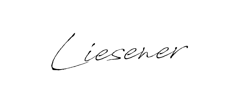 if you are searching for the best signature style for your name Liesener. so please give up your signature search. here we have designed multiple signature styles  using Antro_Vectra. Liesener signature style 6 images and pictures png