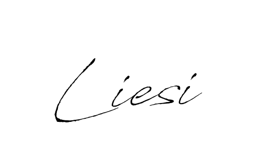 It looks lik you need a new signature style for name Liesi. Design unique handwritten (Antro_Vectra) signature with our free signature maker in just a few clicks. Liesi signature style 6 images and pictures png