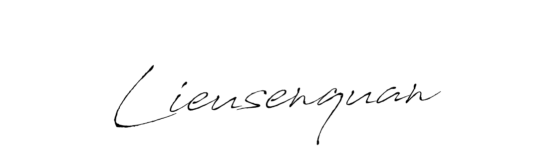 Create a beautiful signature design for name Lieusenquan. With this signature (Antro_Vectra) fonts, you can make a handwritten signature for free. Lieusenquan signature style 6 images and pictures png