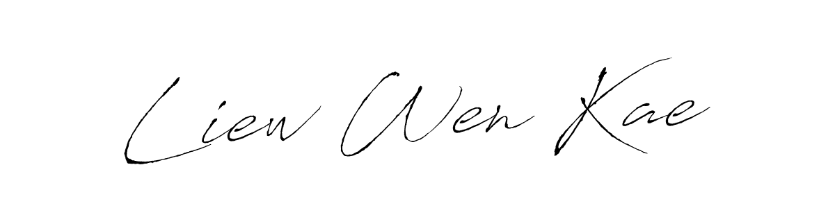 Also we have Liew Wen Kae name is the best signature style. Create professional handwritten signature collection using Antro_Vectra autograph style. Liew Wen Kae signature style 6 images and pictures png