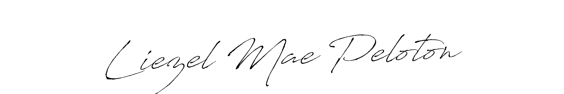 if you are searching for the best signature style for your name Liezel Mae Peloton. so please give up your signature search. here we have designed multiple signature styles  using Antro_Vectra. Liezel Mae Peloton signature style 6 images and pictures png