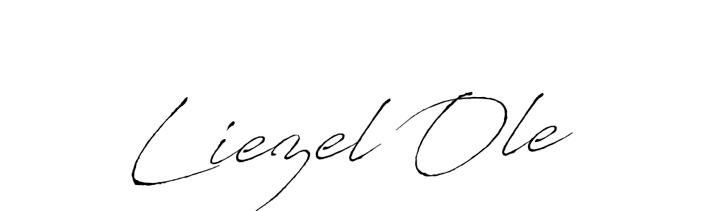 if you are searching for the best signature style for your name Liezel Ole. so please give up your signature search. here we have designed multiple signature styles  using Antro_Vectra. Liezel Ole signature style 6 images and pictures png