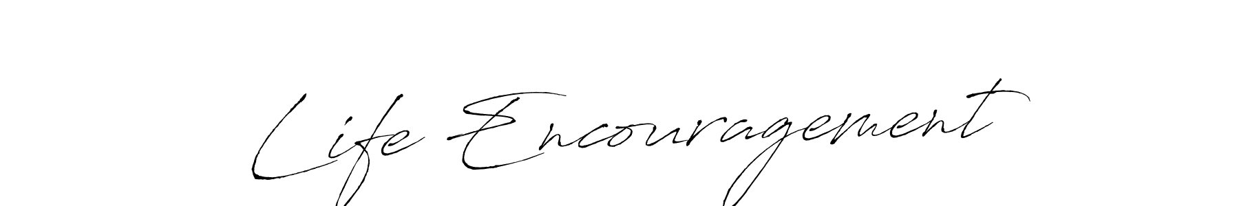 How to make Life Encouragement name signature. Use Antro_Vectra style for creating short signs online. This is the latest handwritten sign. Life Encouragement signature style 6 images and pictures png