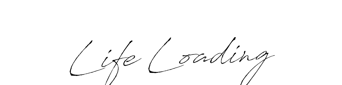 Once you've used our free online signature maker to create your best signature Antro_Vectra style, it's time to enjoy all of the benefits that Life Loading name signing documents. Life Loading signature style 6 images and pictures png