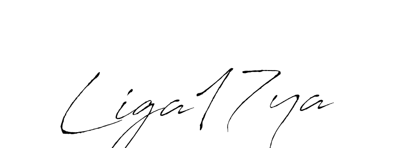 How to make Liga17ya signature? Antro_Vectra is a professional autograph style. Create handwritten signature for Liga17ya name. Liga17ya signature style 6 images and pictures png