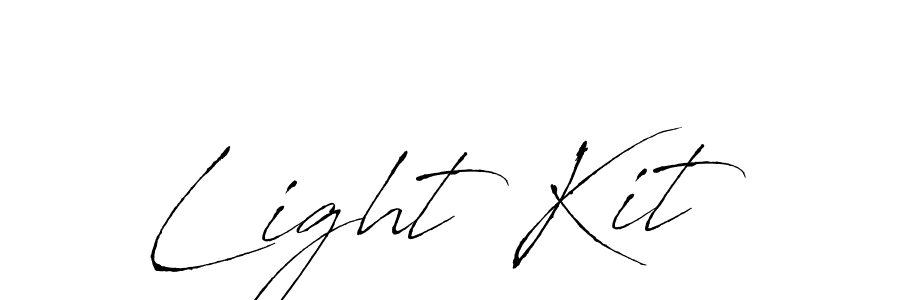 You should practise on your own different ways (Antro_Vectra) to write your name (Light Kit) in signature. don't let someone else do it for you. Light Kit signature style 6 images and pictures png