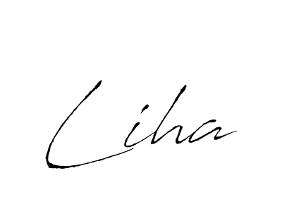 How to Draw Liha signature style? Antro_Vectra is a latest design signature styles for name Liha. Liha signature style 6 images and pictures png