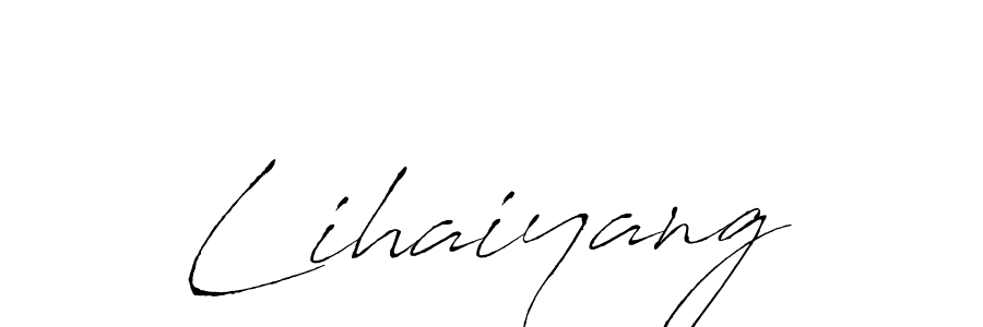 Similarly Antro_Vectra is the best handwritten signature design. Signature creator online .You can use it as an online autograph creator for name Lihaiyang. Lihaiyang signature style 6 images and pictures png