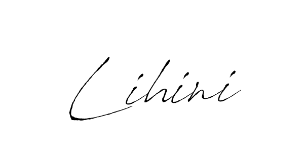 How to make Lihini name signature. Use Antro_Vectra style for creating short signs online. This is the latest handwritten sign. Lihini signature style 6 images and pictures png