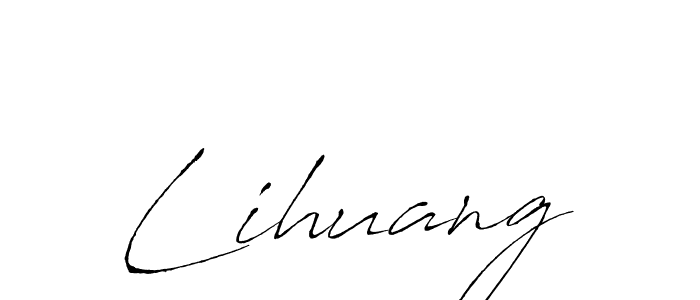 Also we have Lihuang name is the best signature style. Create professional handwritten signature collection using Antro_Vectra autograph style. Lihuang signature style 6 images and pictures png