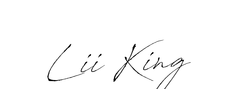 It looks lik you need a new signature style for name Lii King. Design unique handwritten (Antro_Vectra) signature with our free signature maker in just a few clicks. Lii King signature style 6 images and pictures png