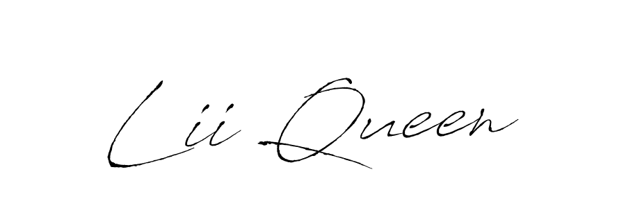 The best way (Antro_Vectra) to make a short signature is to pick only two or three words in your name. The name Lii Queen include a total of six letters. For converting this name. Lii Queen signature style 6 images and pictures png