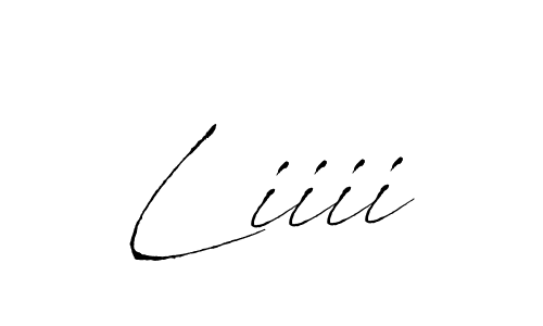 Also we have Liiii name is the best signature style. Create professional handwritten signature collection using Antro_Vectra autograph style. Liiii signature style 6 images and pictures png