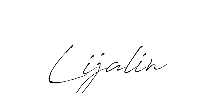 How to make Lijalin signature? Antro_Vectra is a professional autograph style. Create handwritten signature for Lijalin name. Lijalin signature style 6 images and pictures png