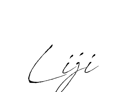 How to Draw Liji signature style? Antro_Vectra is a latest design signature styles for name Liji. Liji signature style 6 images and pictures png