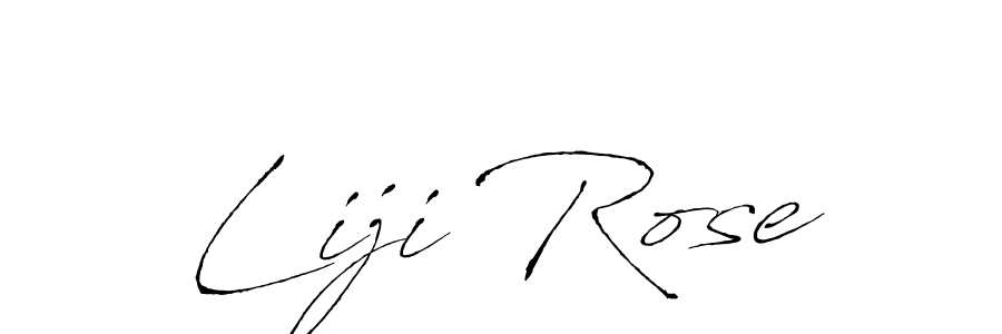 How to Draw Liji Rose signature style? Antro_Vectra is a latest design signature styles for name Liji Rose. Liji Rose signature style 6 images and pictures png