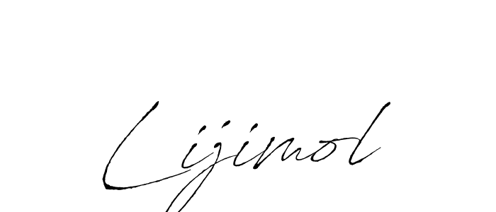 How to make Lijimol signature? Antro_Vectra is a professional autograph style. Create handwritten signature for Lijimol name. Lijimol signature style 6 images and pictures png