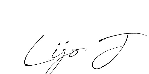 It looks lik you need a new signature style for name Lijo J. Design unique handwritten (Antro_Vectra) signature with our free signature maker in just a few clicks. Lijo J signature style 6 images and pictures png