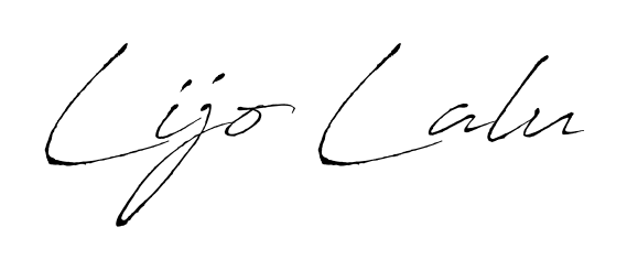 Best and Professional Signature Style for Lijo Lalu. Antro_Vectra Best Signature Style Collection. Lijo Lalu signature style 6 images and pictures png