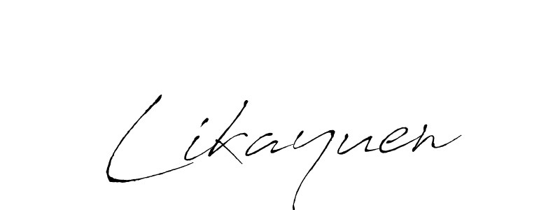 It looks lik you need a new signature style for name Likayuen. Design unique handwritten (Antro_Vectra) signature with our free signature maker in just a few clicks. Likayuen signature style 6 images and pictures png