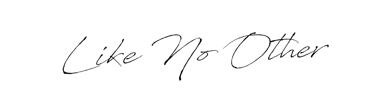 This is the best signature style for the Like No Other name. Also you like these signature font (Antro_Vectra). Mix name signature. Like No Other signature style 6 images and pictures png