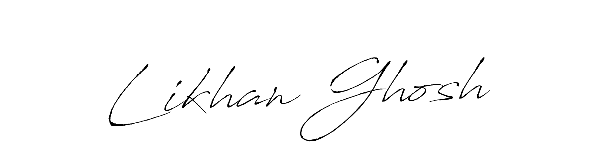 Antro_Vectra is a professional signature style that is perfect for those who want to add a touch of class to their signature. It is also a great choice for those who want to make their signature more unique. Get Likhan Ghosh name to fancy signature for free. Likhan Ghosh signature style 6 images and pictures png