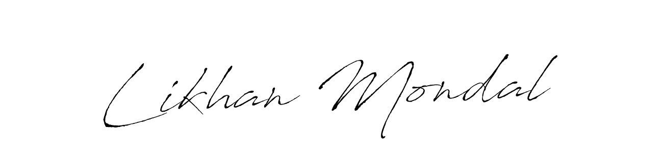 Similarly Antro_Vectra is the best handwritten signature design. Signature creator online .You can use it as an online autograph creator for name Likhan Mondal. Likhan Mondal signature style 6 images and pictures png